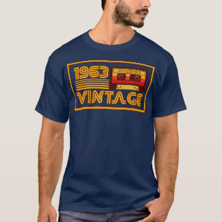 Vintage Retro 1963 Masterpiece Cassette Tape T-Shirt