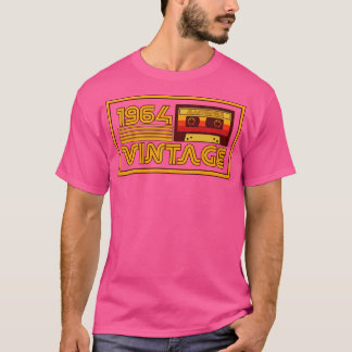 Vintage Retro 1964 Masterpiece Cassette Tape T-Shirt