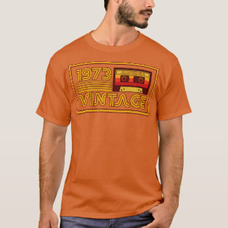 Vintage Retro 1973 Masterpiece Cassette Tape T-Shirt