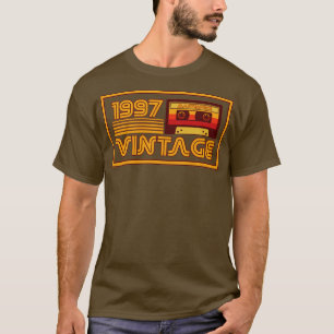 Vintage Retro 1997 Masterpiece Cassette Tape T-Shirt