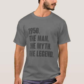 Vintage Retro 71St 1950 Birthday - Gift For 71 Yea T-Shirt