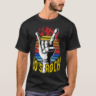 Vintage Retro 80s Rock Music Lover Awesome Cute Co T-Shirt