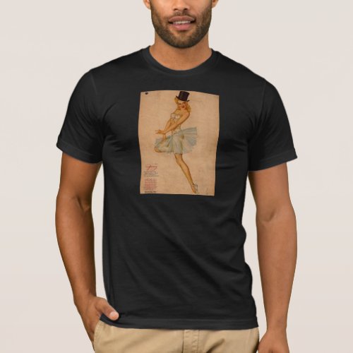 Vintage Retro Alberto Vargas Pin Up Girl T_Shirt