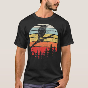 Vintage Retro American Robin Bird T-Shirt