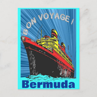 Vintage / Retro Art Deco Travel Design Product Postcard