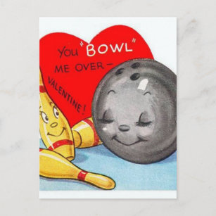 Vintage Retro Art Valentine's Day Holiday Postcard