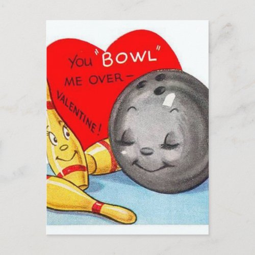 Vintage Retro Art Valentines Day Holiday Postcard