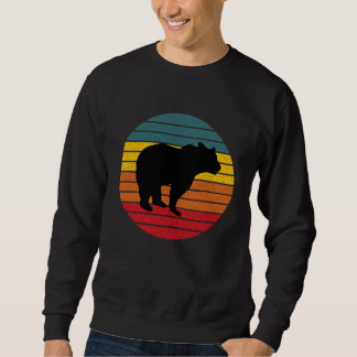 Vintage Retro Bear Sweatshirt