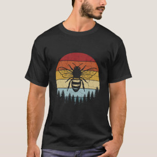 Vintage Retro Bees Beekeeper Beekeeping T-Shirt
