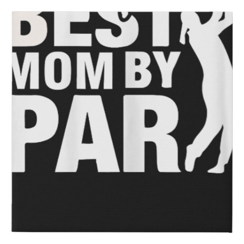 Vintage Retro Best Cat Mom Ever _ Meowy Cat Lover  Faux Canvas Print