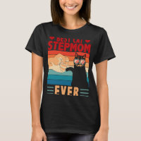 Vintage Retro Best Cat Stepmom Ever Cool Mother's 