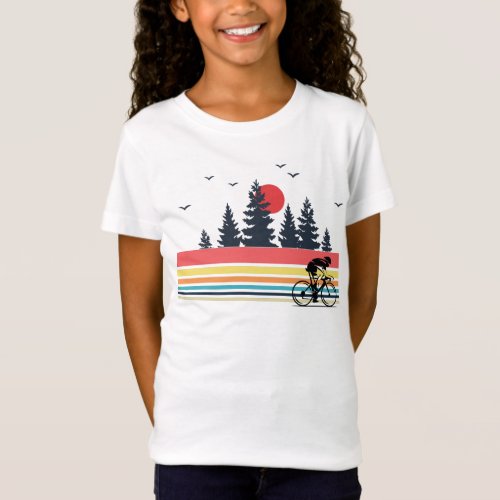 Vintage Retro Bicycle Cycling Mountain Bike Gifts T_Shirt