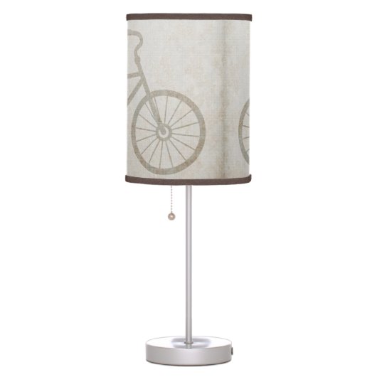 Vintage Retro Bike Bicycle Table Lamp (Right)