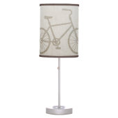 Vintage Retro Bike Bicycle Table Lamp (Front)