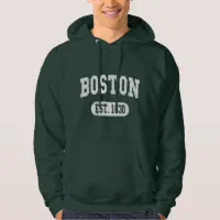 Boston Vintage Logo Hooded Sweatshirt