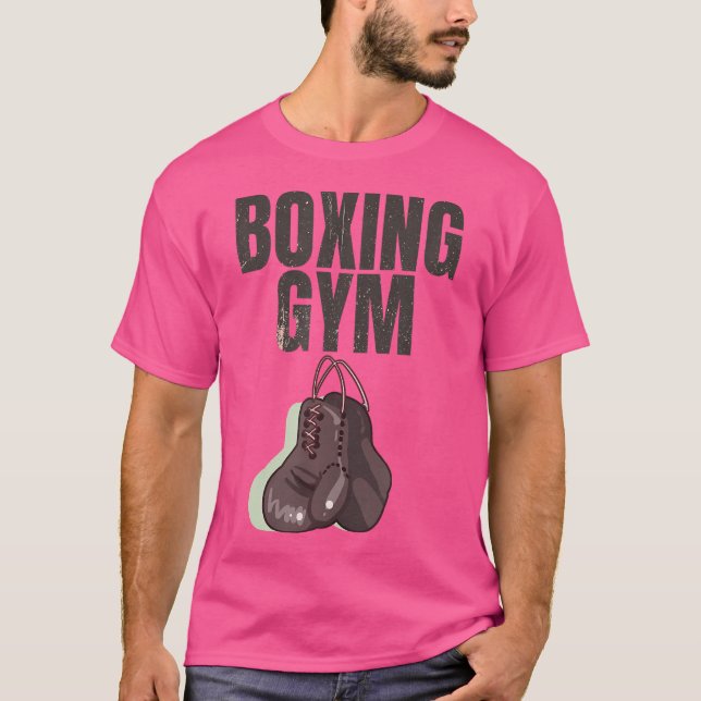 Vintage Retro Boxing Club Boxer Classic T-Shirt (Front)