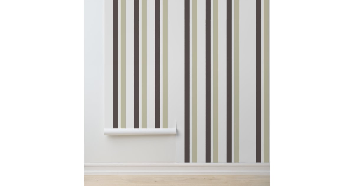Cream & Brown Patterned