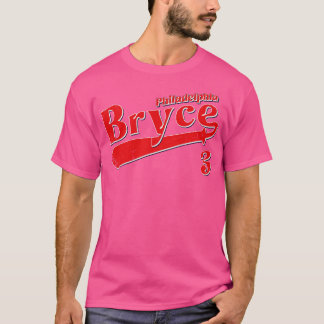 Vintage Retro Bryce Baseball Philadelphia T-Shirt