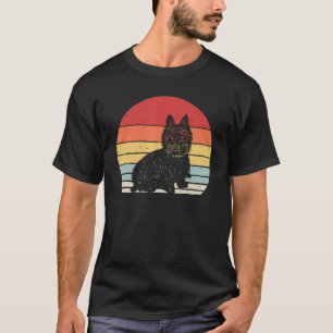 Vintage Retro Cairn Terrier Dog Breed T-Shirt