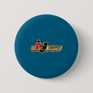 Vintage Retro Car Clic Hurst Performance Drag Race Button
