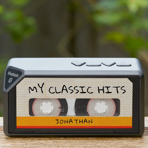 Vintage Retro Cassette Tape Bluetooth Speaker