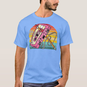 Vintage Retro Cassette Tape Pencil 70's 80's 90's  T-Shirt