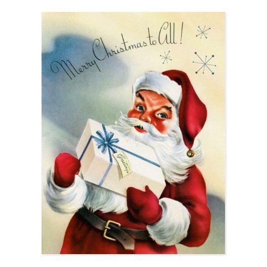 Vintage Santa Postcard 40