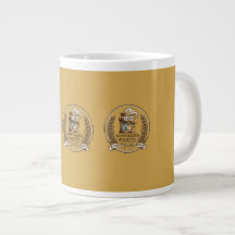 Vintage Retro Coffee Espresso Machine Ceramic Mug