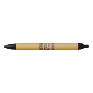Vintage Retro Coffee Espresso Machine Elegant Ball Pen