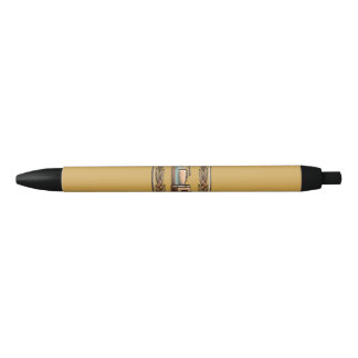 Vintage Retro Coffee Espresso Machine Elegant Ball Pen