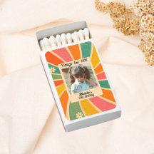 Vintage Retro Colorful Photo Birthday Personalized