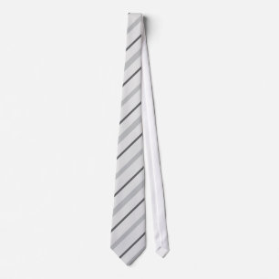 Vintage Retro Colorful Striped Art Tie