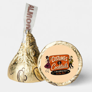 Vintage Retro Costumes & Cocktails Halloween Party Hershey®'s Kisses®
