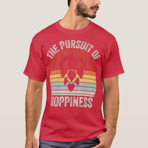 Vintage Retro Craft Beer Hops IPA Hoppiness Beer T-Shirt