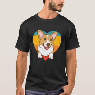 Vintage Retro Cute Corgi Owner T-Shirt