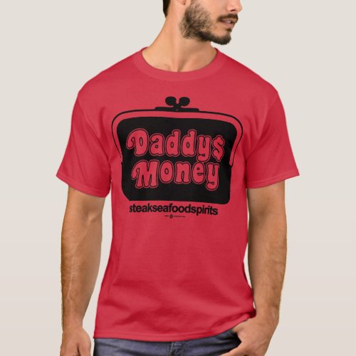 Vintage Retro Daddy Money DC Restaurant and Bar T_Shirt
