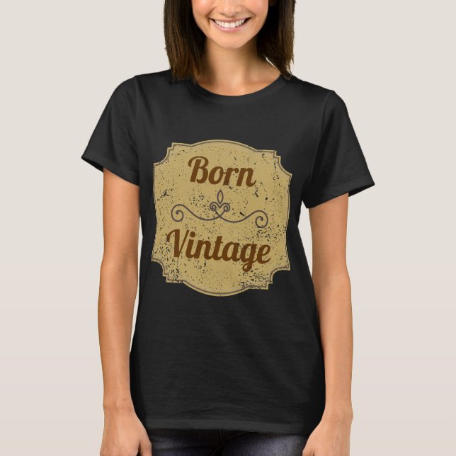 Vintage retro distressed custom tshirt design (Front)
