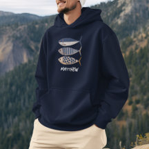 Vintage Retro Distressed Sardine,Custom Fisherman