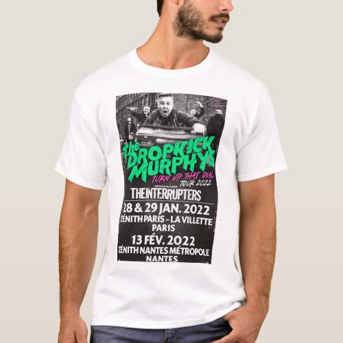 Vintage Retro Dropkick Murphys T_Shirt