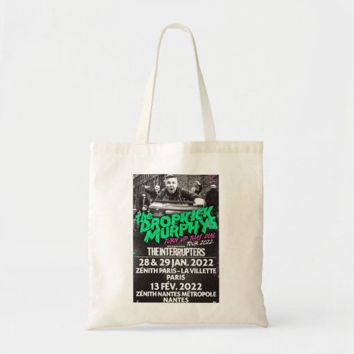 Vintage Retro Dropkick Murphys Tote Bag