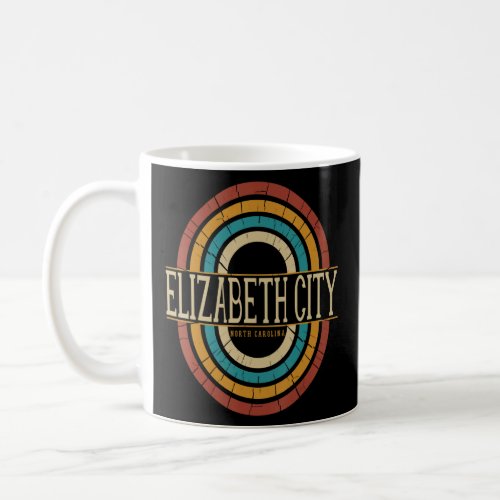 Vintage Retro Elizabeth City North Carolina NC Sou Coffee Mug