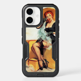 Vintage Retro Elvgren Traveler Pinup girl Pin up iPhone 16 Case