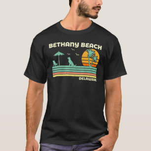 Vintage Retro Family Vacation Delaware Bethany Bea T-Shirt