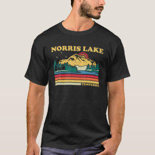 Vintage Retro Family Vacation Tennessee Norris Lak T-Shirt