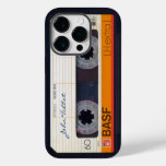 Vintage Retro Fashioned 80s Mixtape Audio Tape 3 I Case-mate Iphone 14 Pro Case at Zazzle