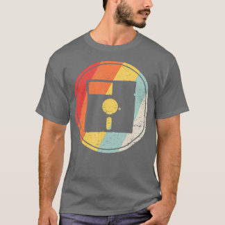 Vintage Retro Floppy Disk T-Shirt