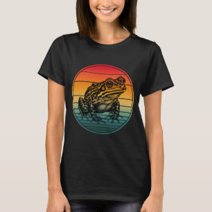 Vintage Retro Frog Amphibian Toad T-Shirt