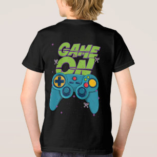 Vintage Retro Game On Video Controller Tri-Blend Shirt