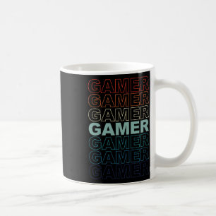 Vintage Retro Gamers Video Games Gaming Videogame Coffee Mug