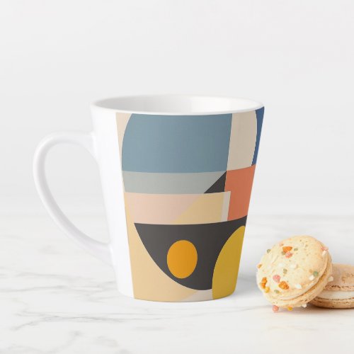 Vintage Retro Geometric Pastel Mugs and Ceramics